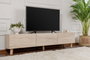Hanah Home Alvin Soporte de TV Travertino